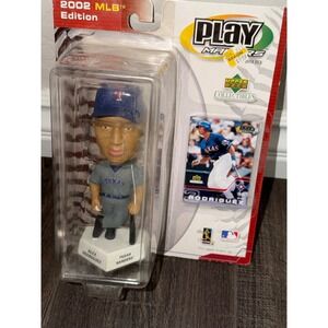 Upper Deck Play Makers 2002 MLB Alex Rodriguez Texas Rangers Bobblehead New